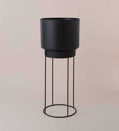 Dark Grey Elho Planter on Stand