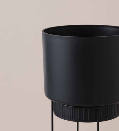 Dark Grey Elho Planter on Stand