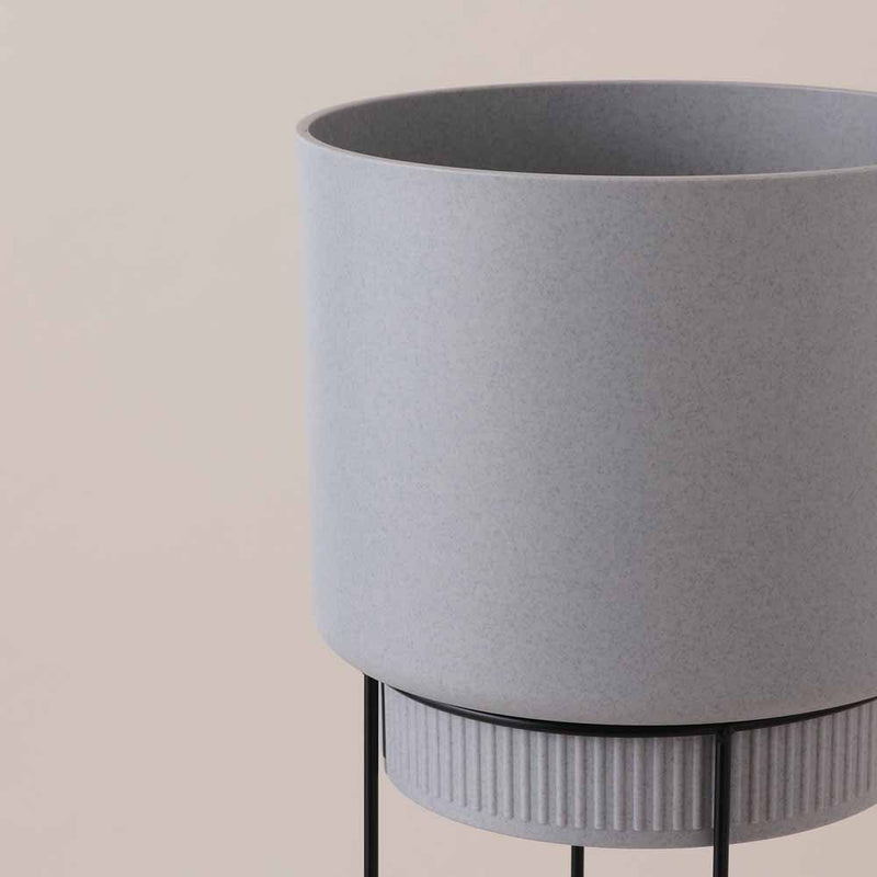 Elho Planter on Stand Grey (29cm)