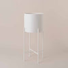 Hubsch Planter Tall White (22cm)