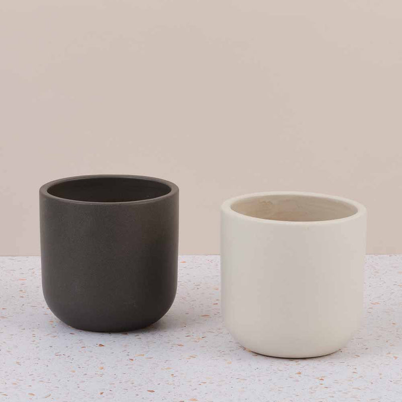 Earthenware Pot (16cm) (2 Colours)