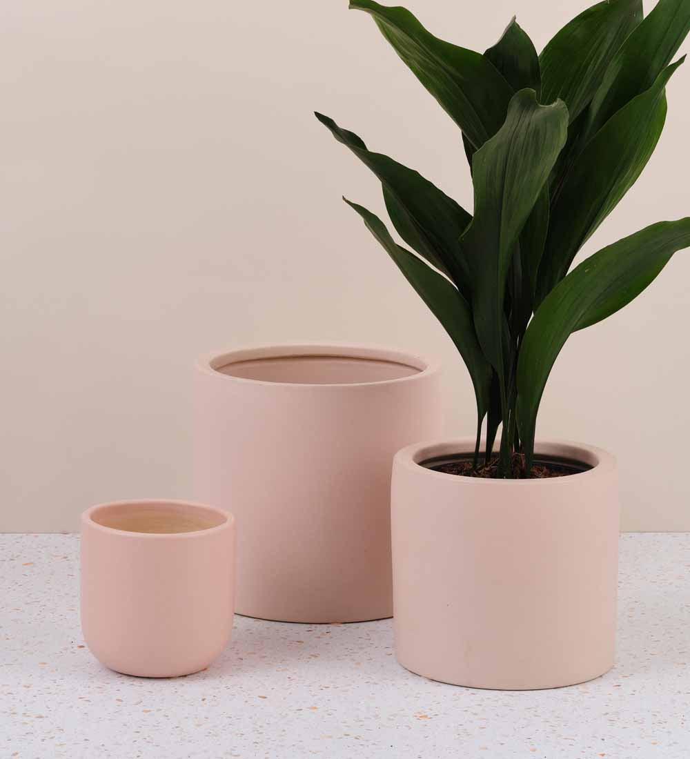 Pink Clay Earthenware Pot