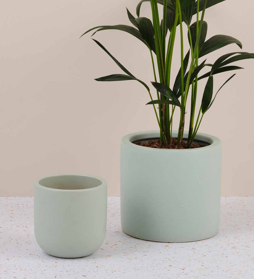 Pistachio Earthenware Pot