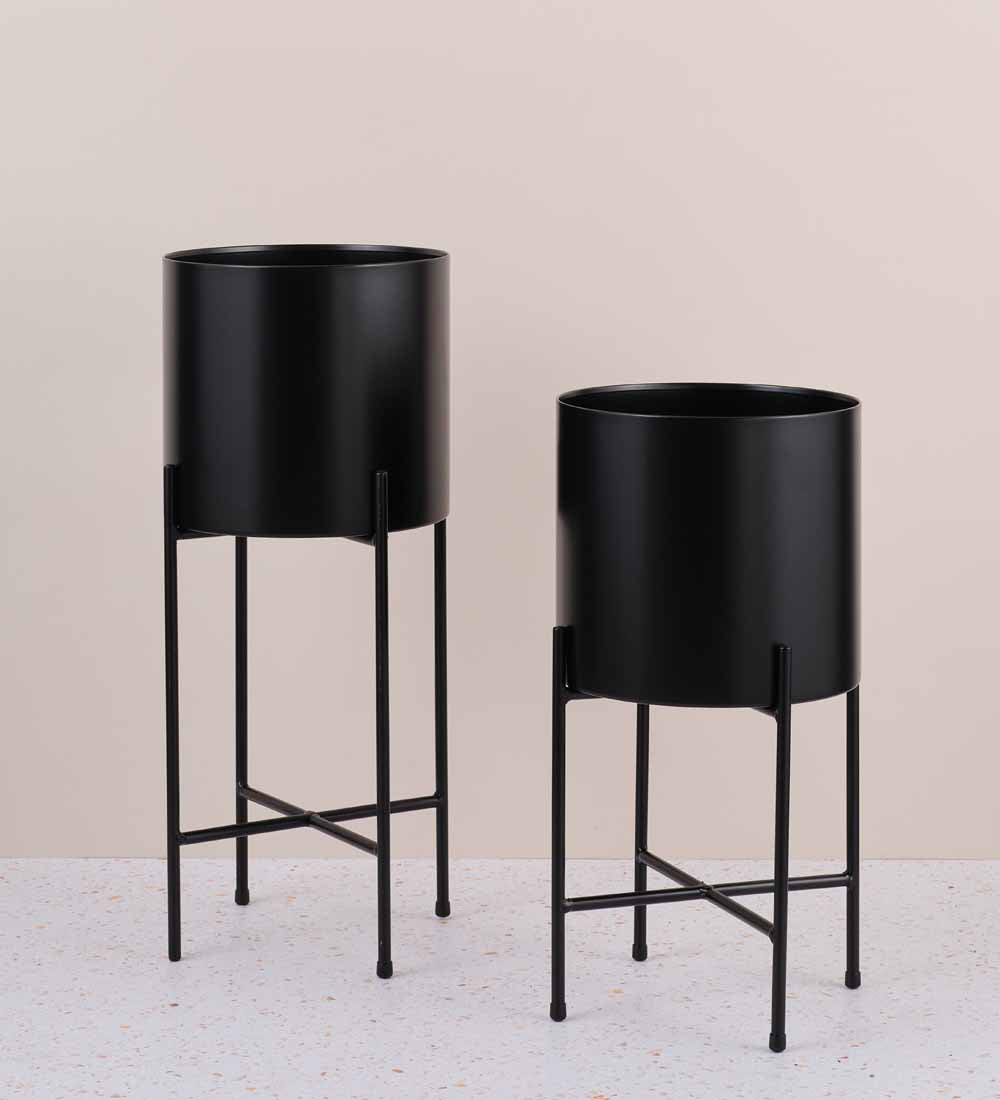 Hubsch Planter Short (22cm) (3 Colours)