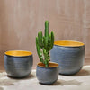 Nkuku Tembesi Etched Planter (20cm)