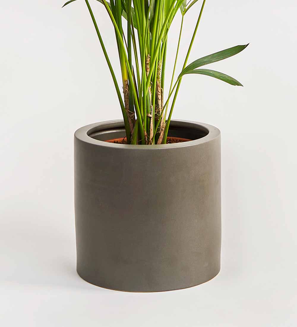 Graphite Earthenware Pot (28cm)