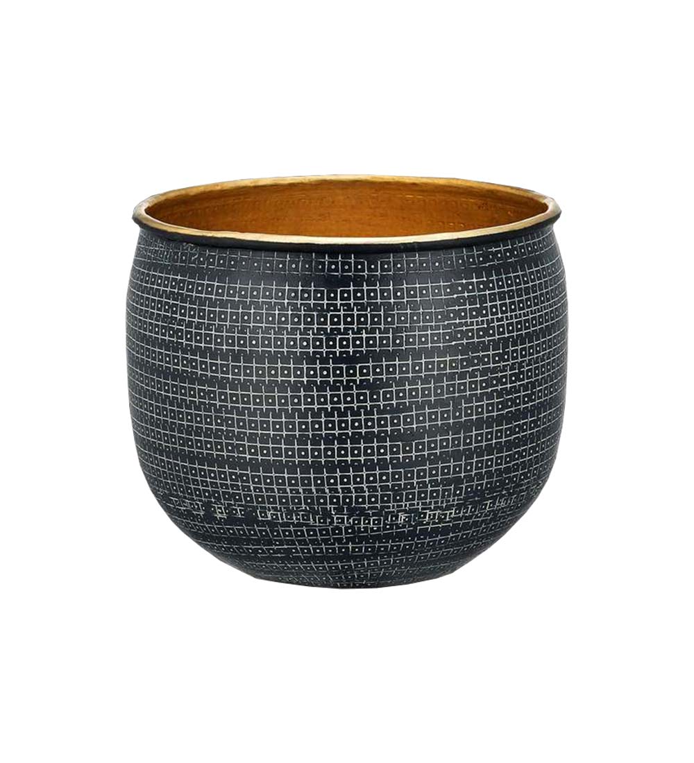 Nkuku Tembesi Etched Planter